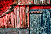 Red, Rust  and Blue