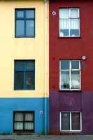 Vertical Painted Facade