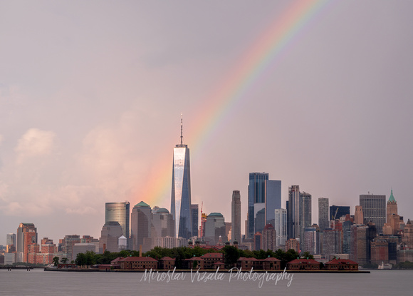 Rainbow Over the City